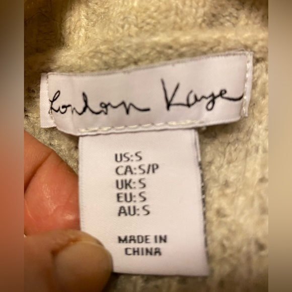 London Kaye Oversized Sweater Cardigan small - Picture 4 of 4